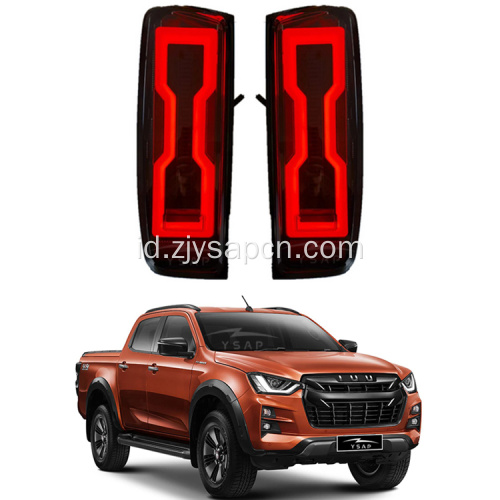 Aksesori Mobil 2020 D-Max Lampu Ekor Modifikasi Lampu